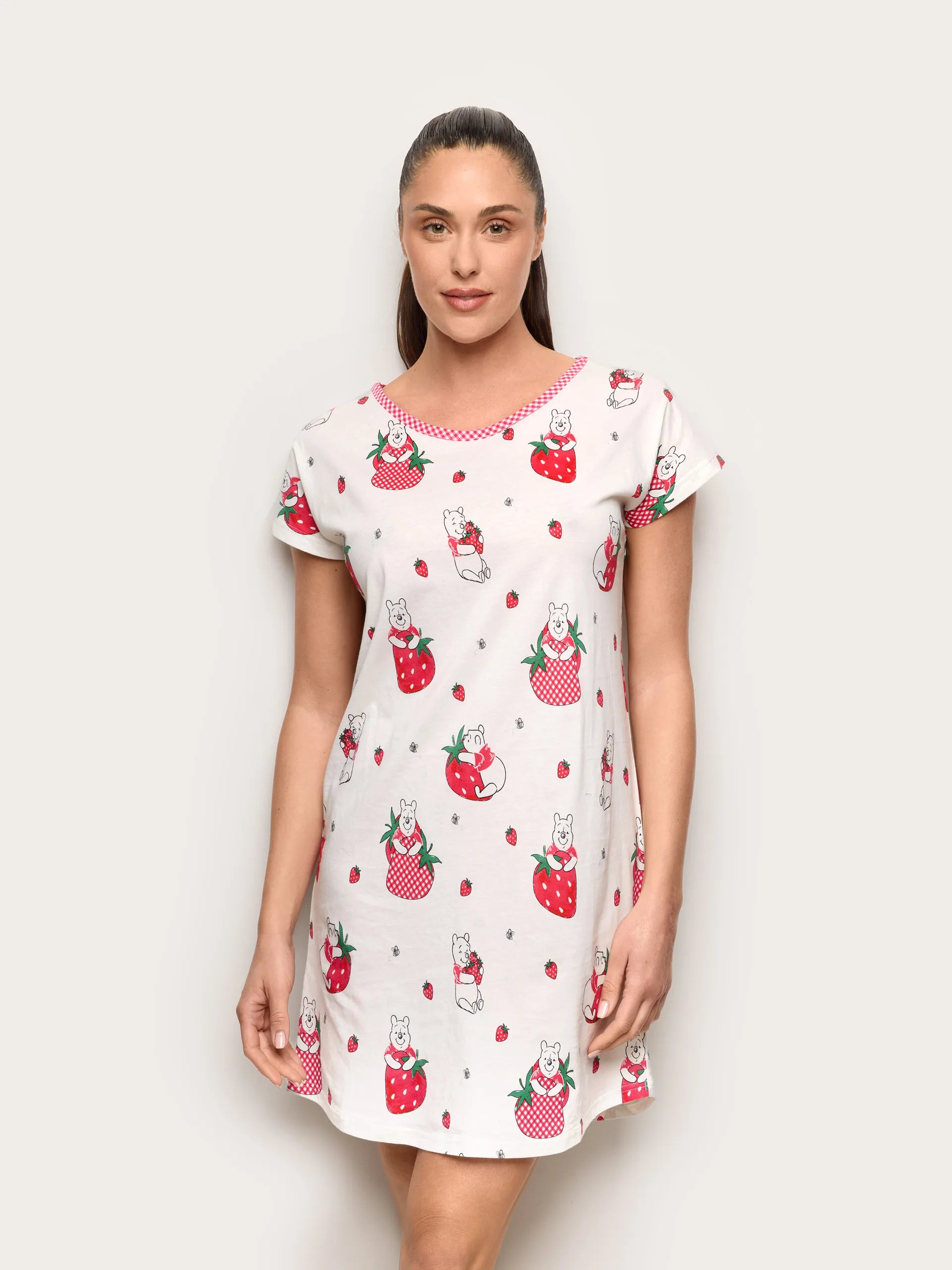 Yamamay_Printed_Short-Sleeve Nightshirt - Winnie The Pooh_PCCD191007_128_01