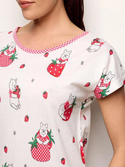 Yamamay_Printed_Short-Sleeve Nightshirt - Winnie The Pooh_PCCD191007_128_02