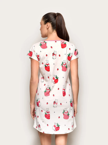 Yamamay_Printed_Short-Sleeve Nightshirt - Winnie The Pooh_PCCD191007_128_03