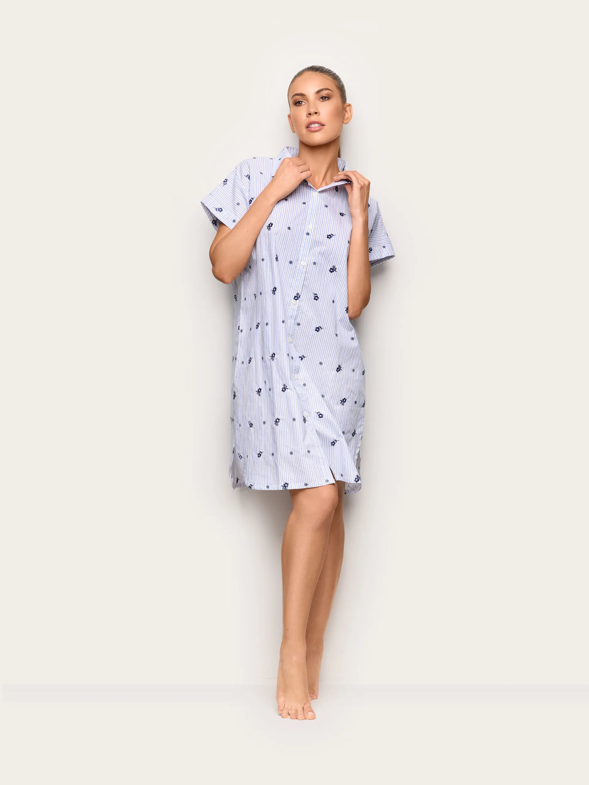 Yamamay PRINTED Women Short-Sleeve Nightshirt - Daily Pajamas SKU: PCCD193004_128 Image 01