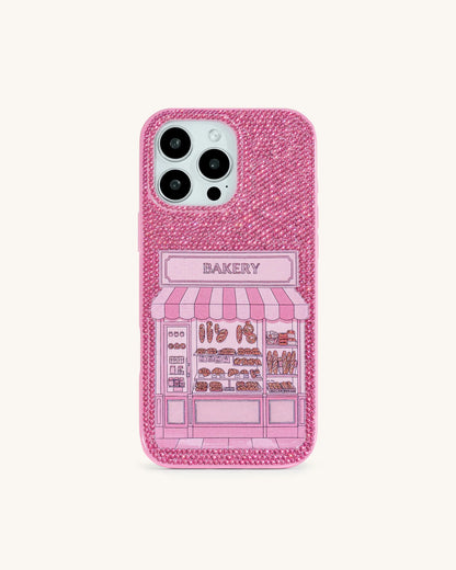 JW Pei Multicolor Pink Women Bakery Phone Case SKU: PE038-4-ip17pro_Multicolor Pink Image 01