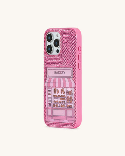 JW Pei Multicolor Pink Women Bakery Phone Case SKU: PE038-4-ip17pro_Multicolor Pink Image 02