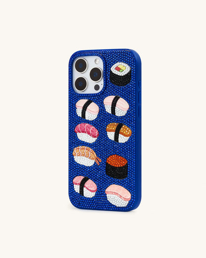 JW Pei Multicolor Blue Women Sushi Phone Case - Iphone 17 Pro Max SKU: PE043-51-IP17PM_Multicolor Blue Image 03