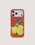 JW Pei Orange Women Lemon Artificial Crystal Phone Case SKU: PE213-0-ip17pro_Orange Image 01