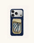 JW Pei Blue Women Sardine Tin Artificial Crystal Phone Case SKU: PE401-5-ip17pro_Blue Image 01