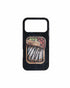 JW Pei Black Women Sardine Can Art Artificial Crystal Phone Case SKU: PE401X001-1-ip17pro_Black Image 01