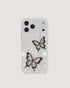 JW Pei White Women Butterfly Pearl Embellished Phone Case - Iphone 17 Pro Max SKU: PE476-2-IP17PM_White Image 01