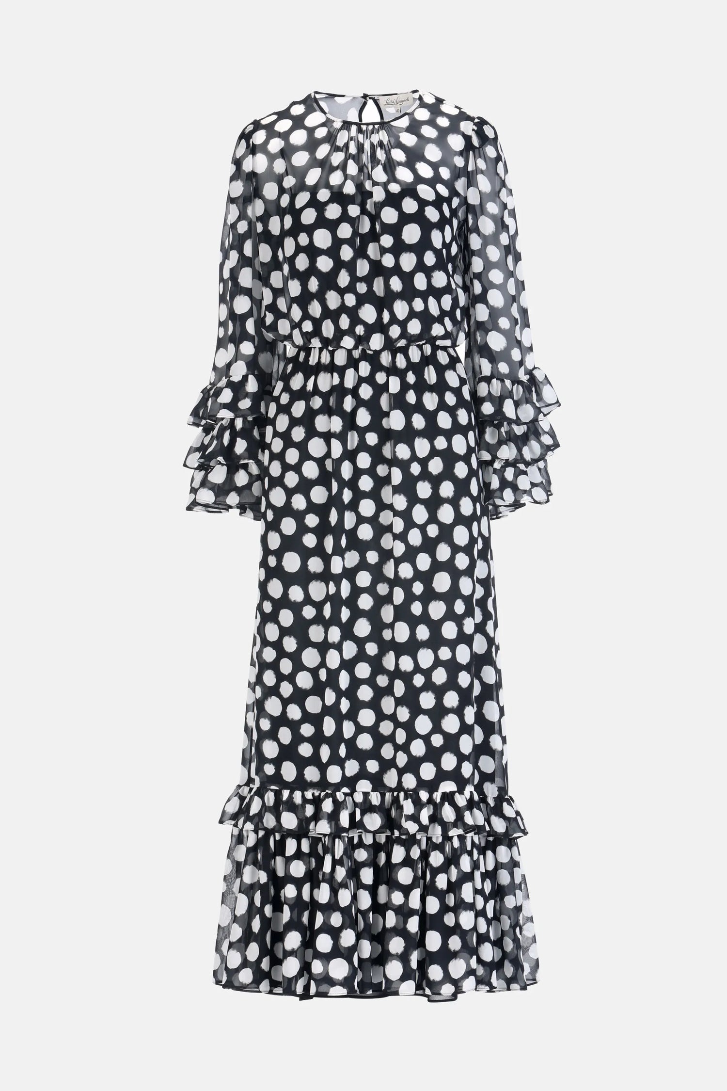 Luisa Spagnoli_0_Pesche - Elegant Silk Gown_PESCHE_3155_06