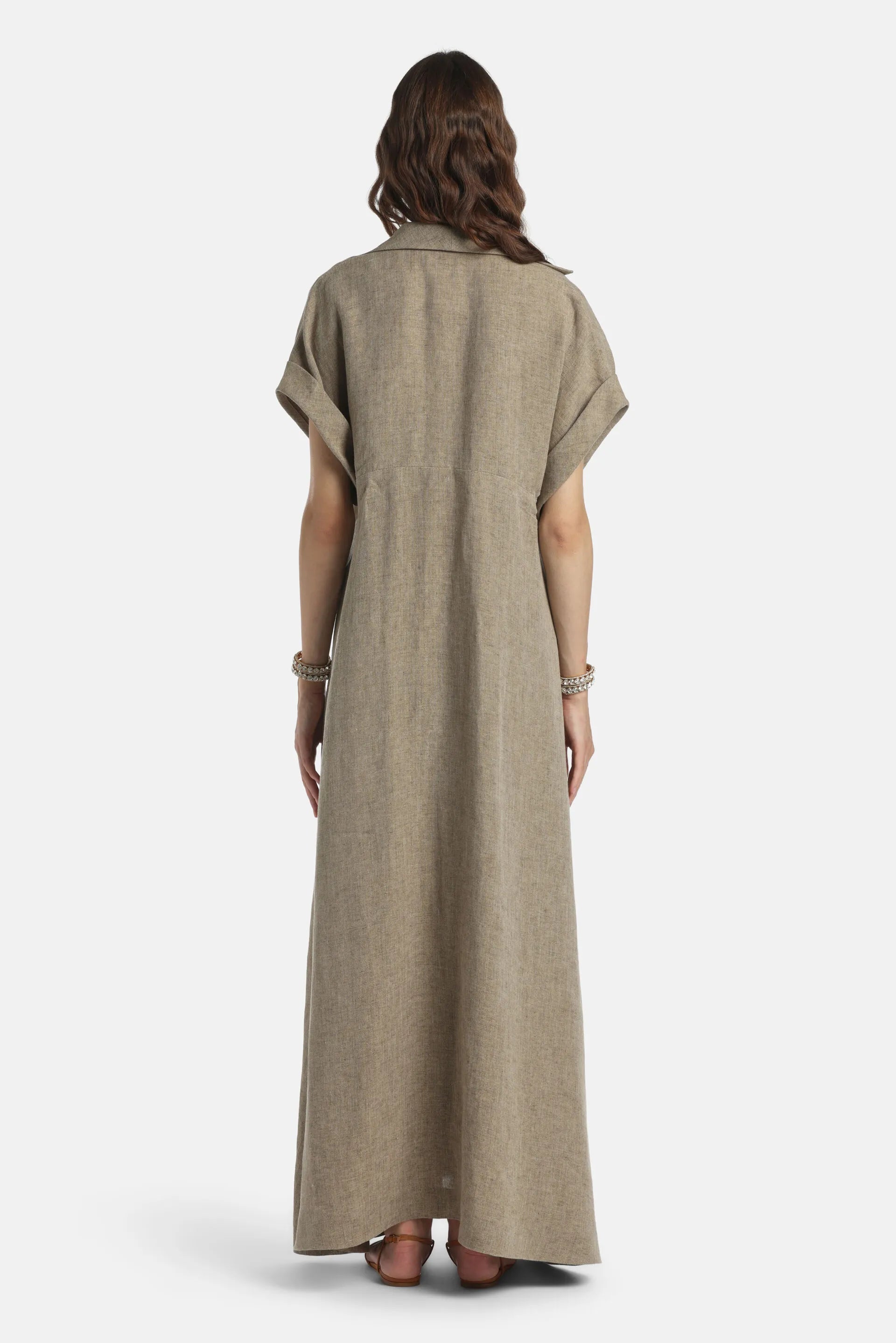 Luisa Spagnoli Pietra Women Piera - Tunic Dress - Fashion Show SKU: PIERA_1121 Image 02