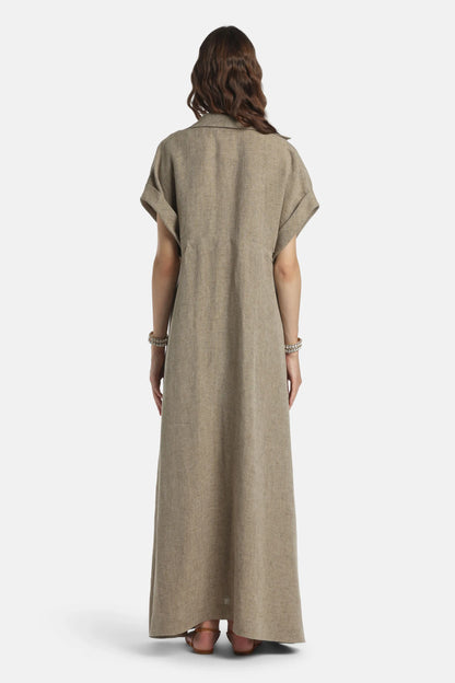 Luisa Spagnoli Pietra Women Piera - Tunic Dress - Fashion Show SKU: PIERA_1121 Image 02