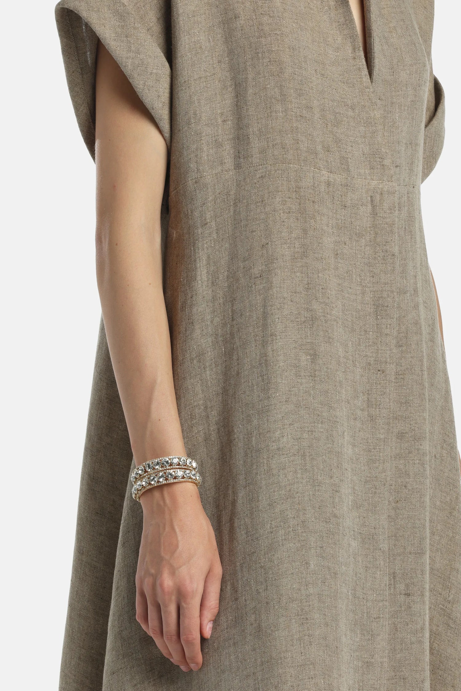 Luisa Spagnoli Pietra Women Piera - Tunic Dress - Fashion Show SKU: PIERA_1121 Image 04