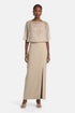 Luisa Spagnoli Crema/Crema Women Pirolo - Elegant Long Dress SKU: PIROLO_1115 1115 Image 05