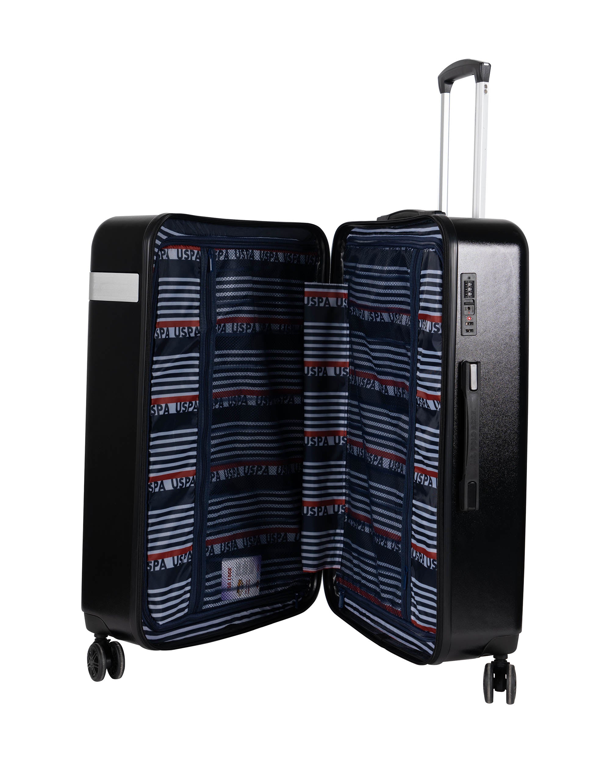 U.S. Polo Assn. Black Large Luggage