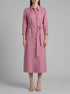 Luisa Spagnoli Rosa Melange Women Polesana - Long Shirt Dress SKU: POLESANA_0338 Image 00