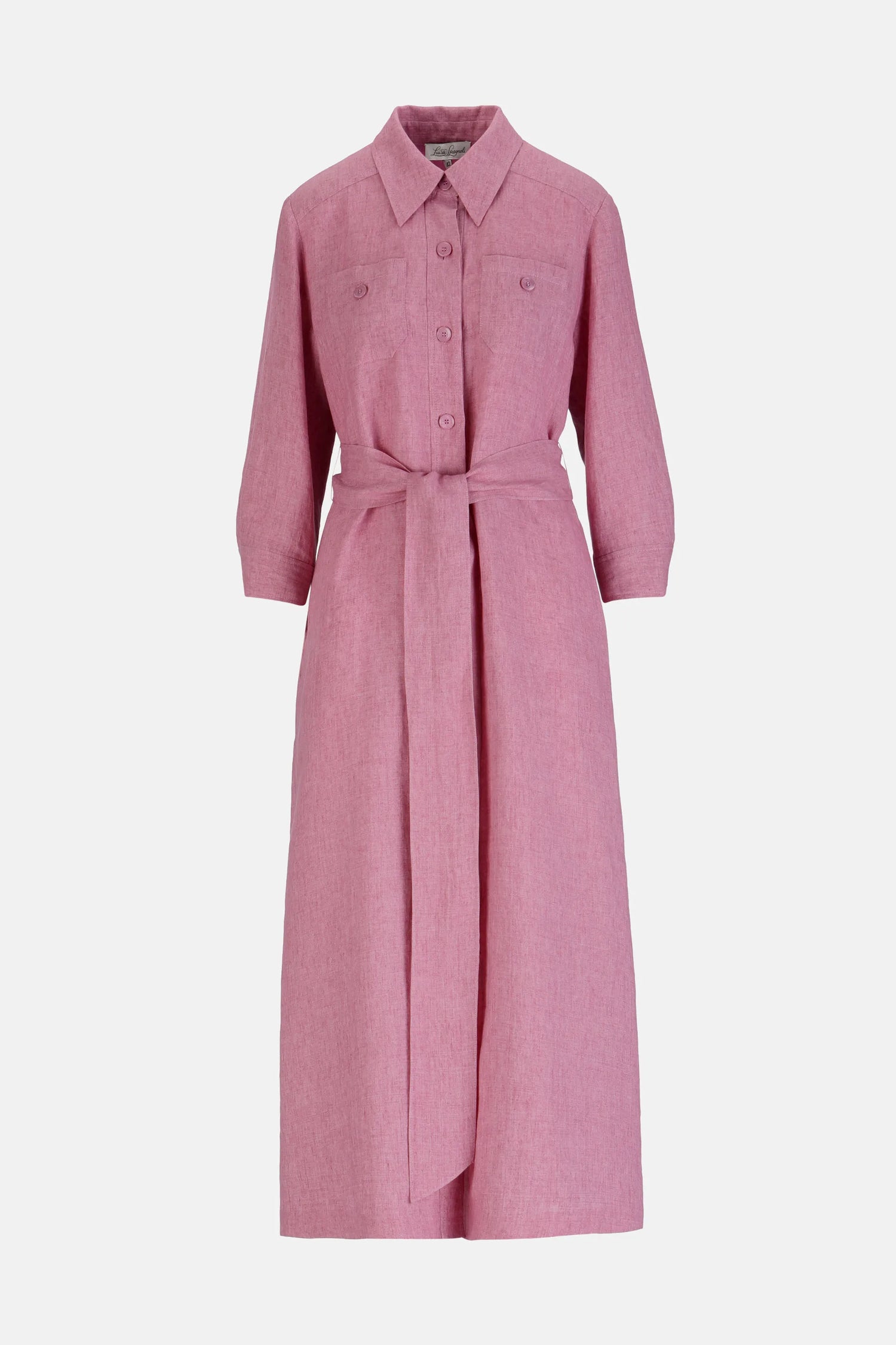 Luisa Spagnoli Rosa Melange Women Polesana - Long Shirt Dress SKU: POLESANA_0338 Image 06