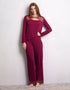 Long Trousers with Modal & Lace_PPBD173004_764_01