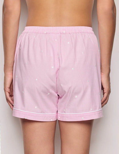 Yamamay_Stripes_Short Cotton Trousers with Embroidered Polka Dots Ð Daily Pajamas_PPBD183002_171_03