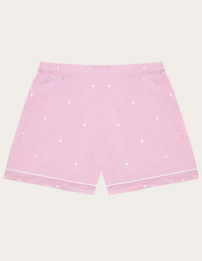 Yamamay_Stripes_Short Cotton Trousers with Embroidered Polka Dots Ð Daily Pajamas_PPBD183002_171_04