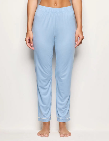 Yamamay_Baby Blue_Long Pajama Trousers with Tencelª Modal Ð Daily Modal_PPBD183003_032_02