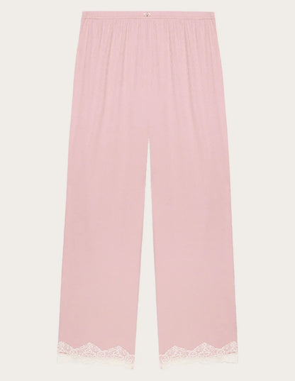 Yamamay_Clay Rose_Long Embroidered Trousers Ð Basic Modal/Cotton Rib_PPBD183005_239_05