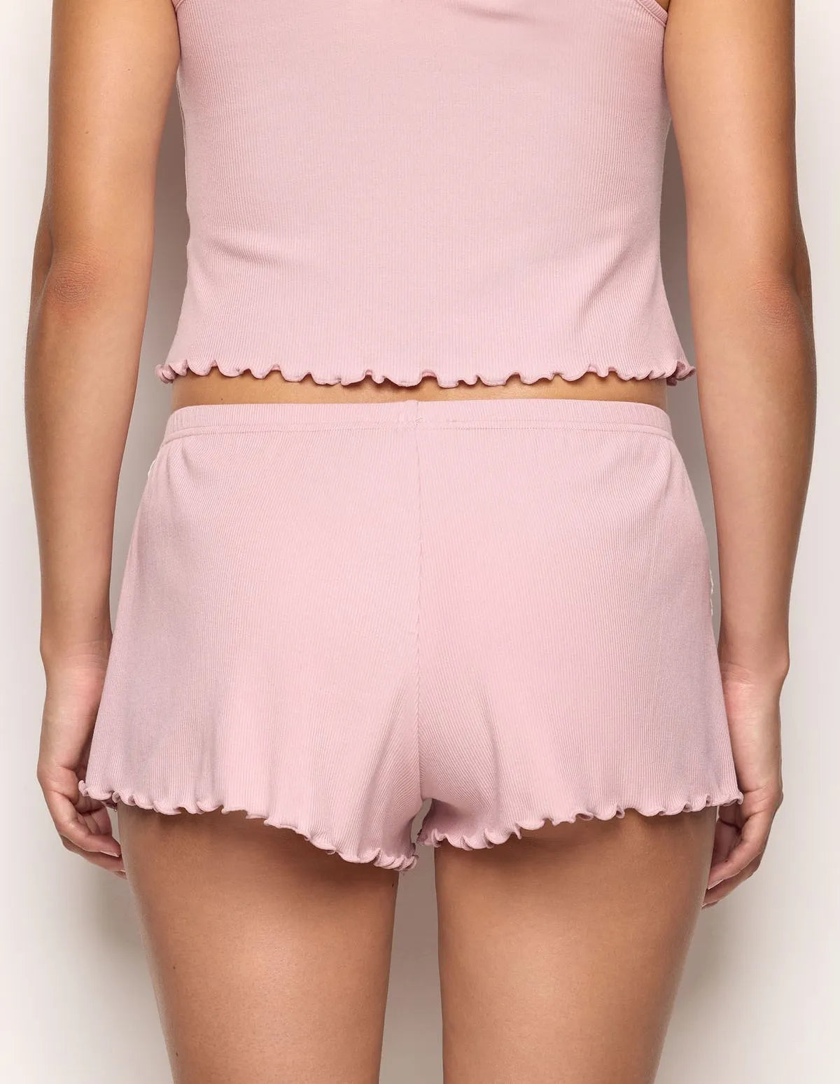 Yamamay_Clay Rose_Short Embroidered Trousers Ð Basic Modal/Cotton Rib_PPBD183006_239_04