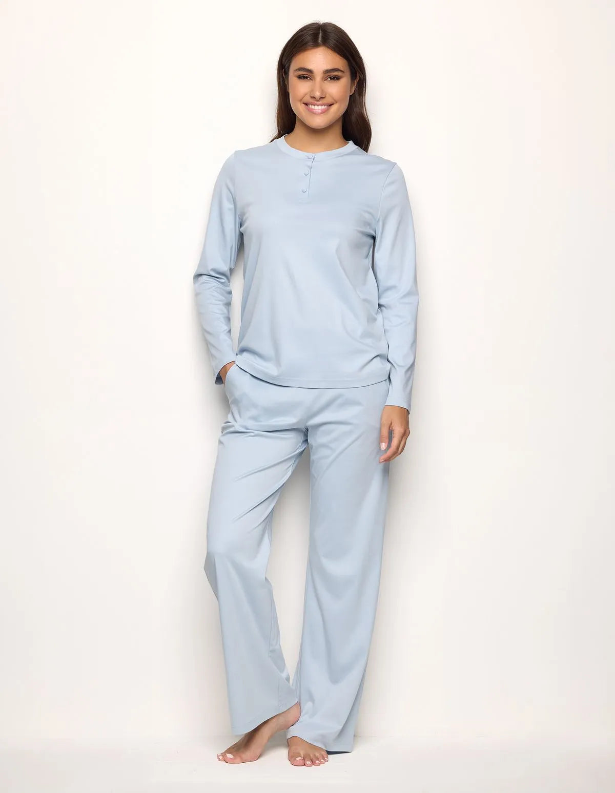 Yamamay_Azure_Wide Light Blue Long Women&
