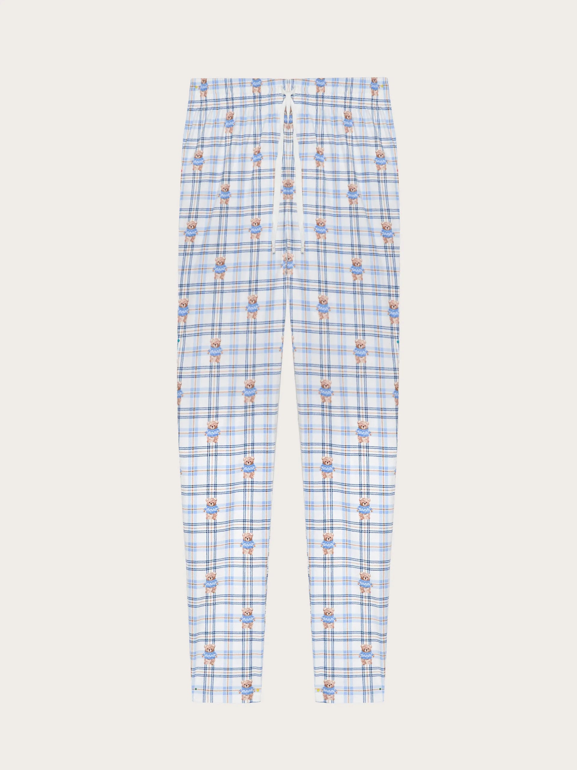 Yamamay_Printed_Checked Microfleece Trousers With Bears Mix And Match_PPBD184003_128_05