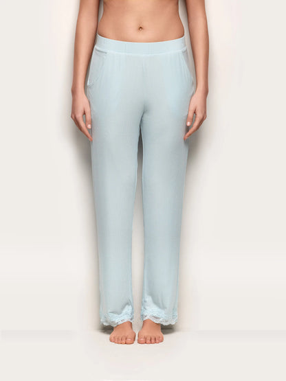 Yamamay_Light Azure_Long Trousers - Modal Rib_PPBD191005_013_02