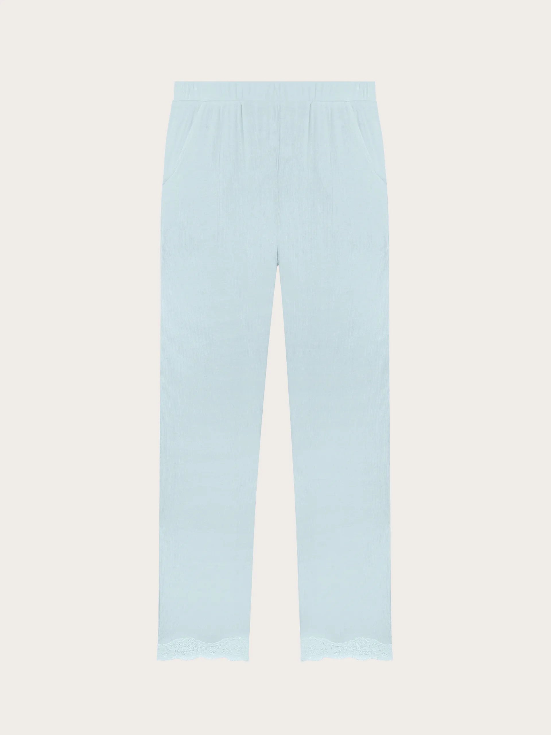 Yamamay_Light Azure_Long Trousers - Modal Rib_PPBD191005_013_06