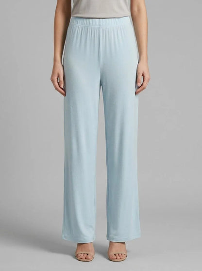 Yamamay_Light Azure_Long Trousers - Modal Rib_PPBD191006_013_00