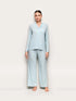 Yamamay_Light Azure_Long Trousers - Modal Rib_PPBD191006_013_01