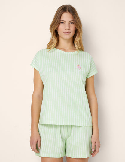 Yamamay_Sweet Dreams Short Pajamas with Sweet Treat Stripes_PPCD181005_932_02