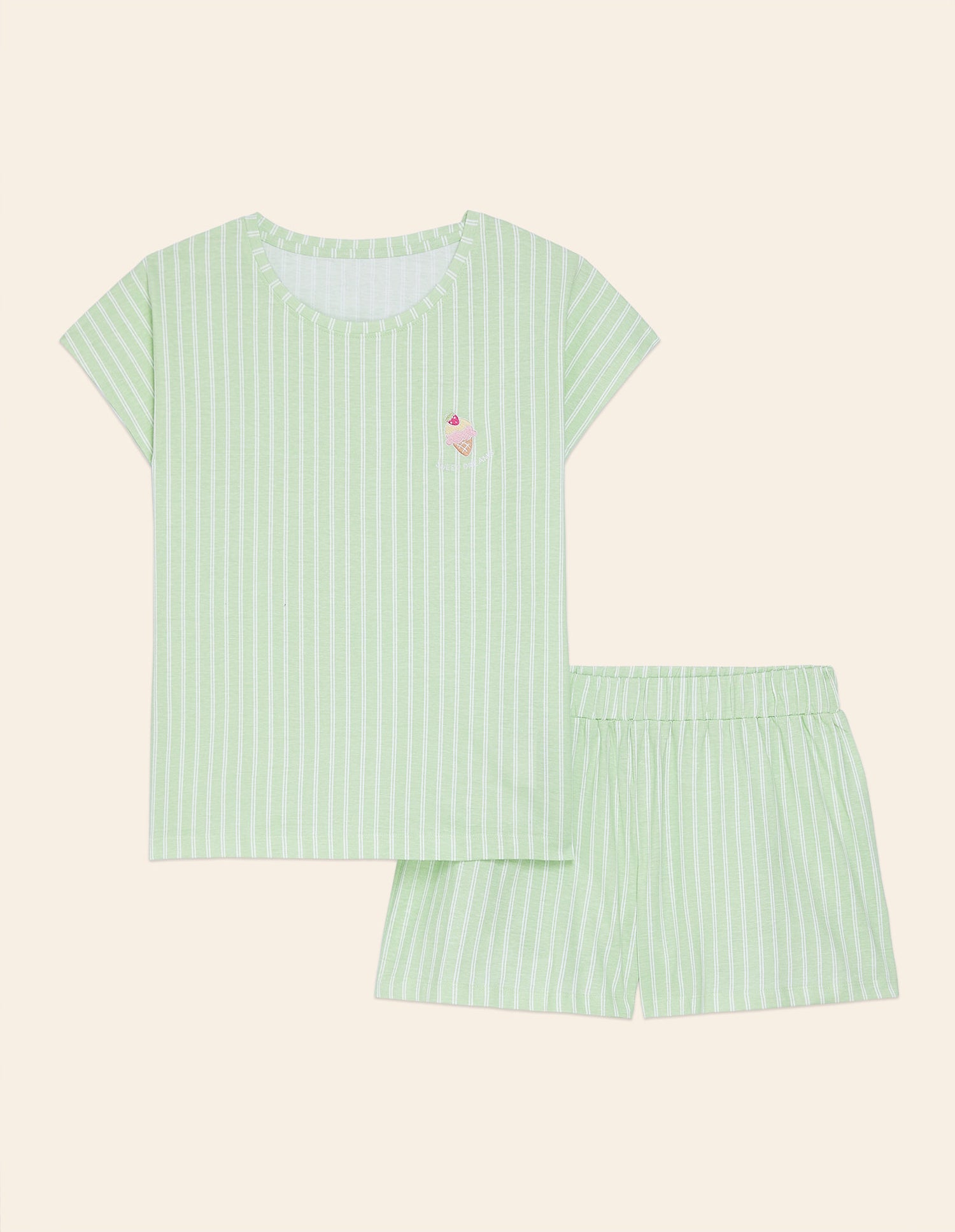 Yamamay_Sweet Dreams Short Pajamas with Sweet Treat Stripes_PPCD181005_932_05