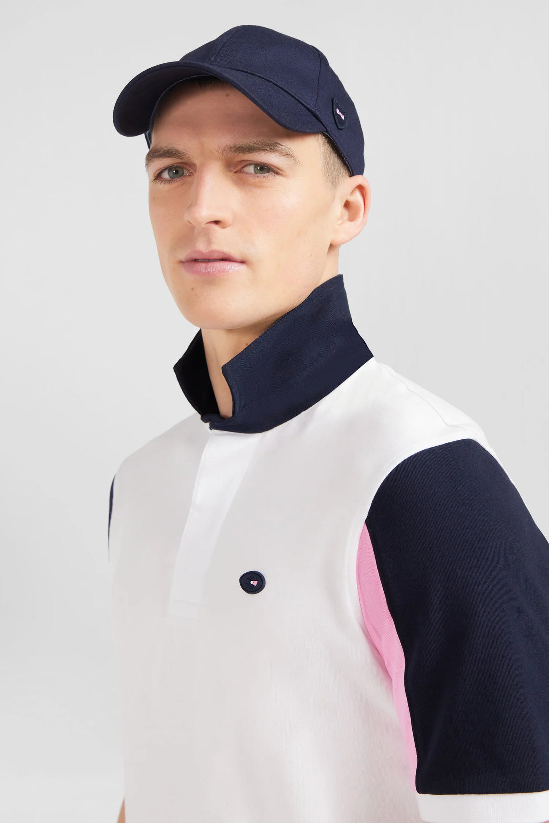 Eden Park_Unicolour Navy Blue Cotton Cap_PPHATCAE0004_BLF_01