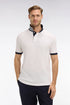 Eden Park White Men White Polo Shirt in Pima Cotton with Contrasting Details SKU: PPKNIPCE0008_BC Image 01
