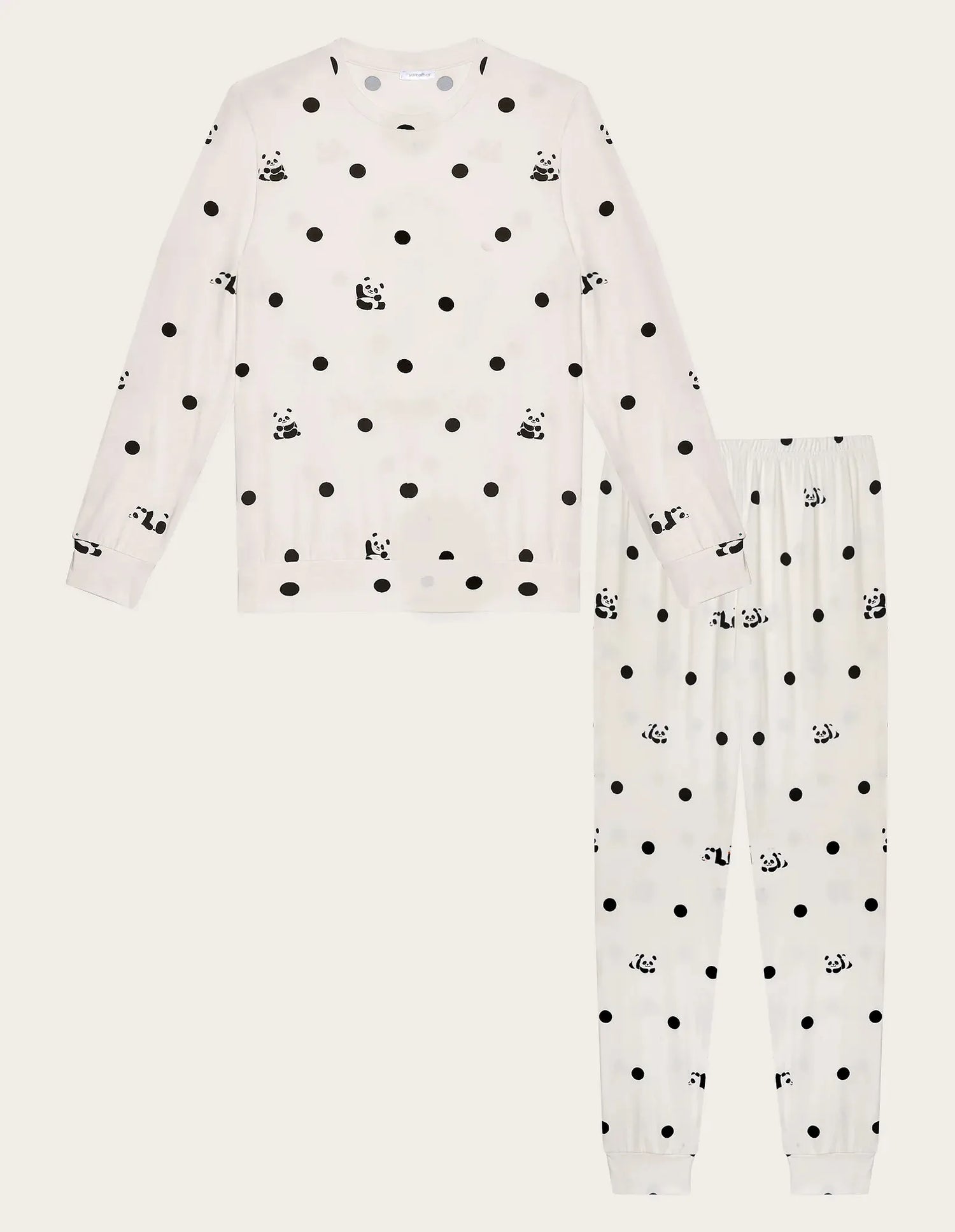 Yamamay_Printed_Long Pajamas Ð Lazy Panda_PPLD183005_128_06