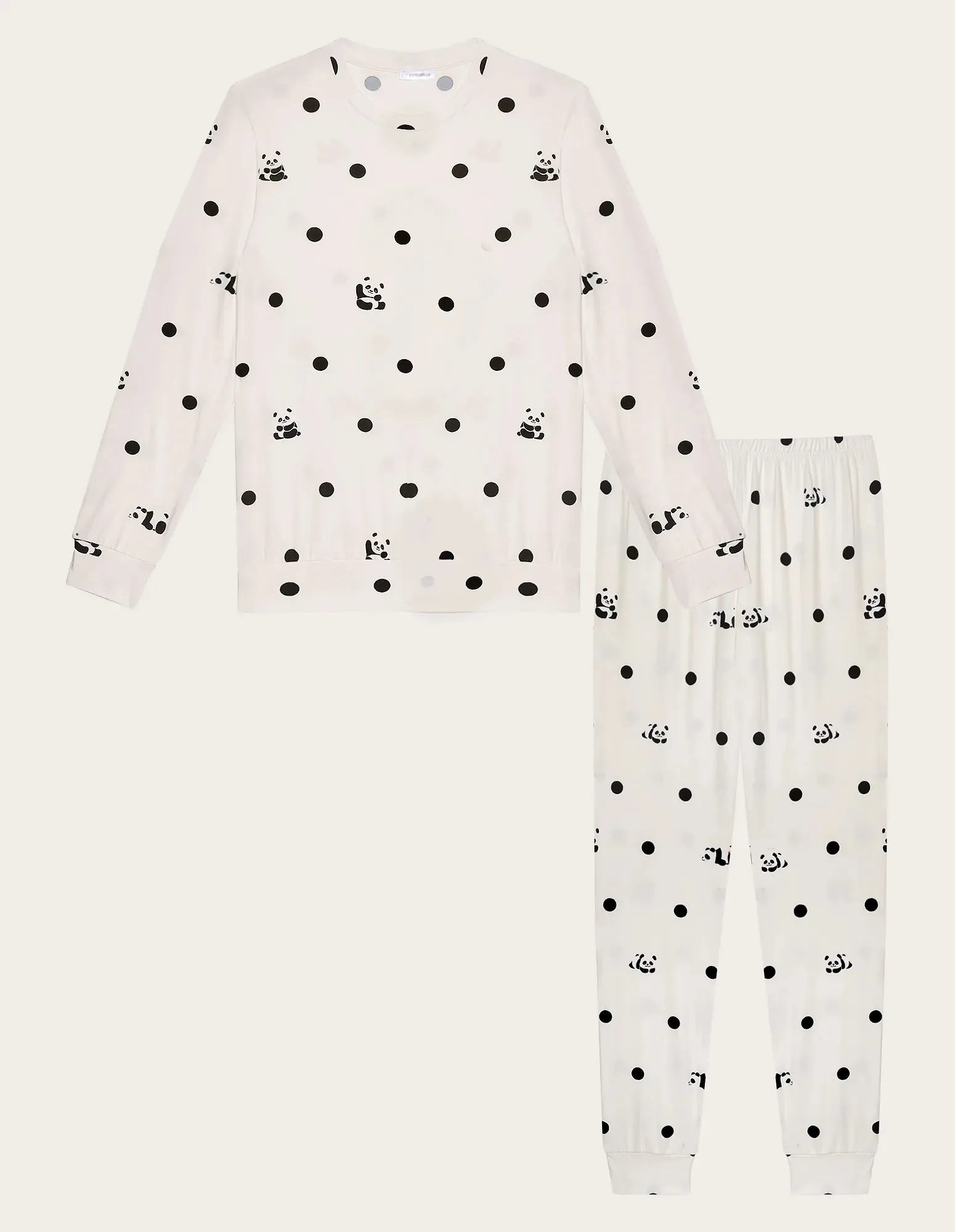 Yamamay_Printed_Long Pajamas Ð Lazy Panda_PPLD183005_128_06