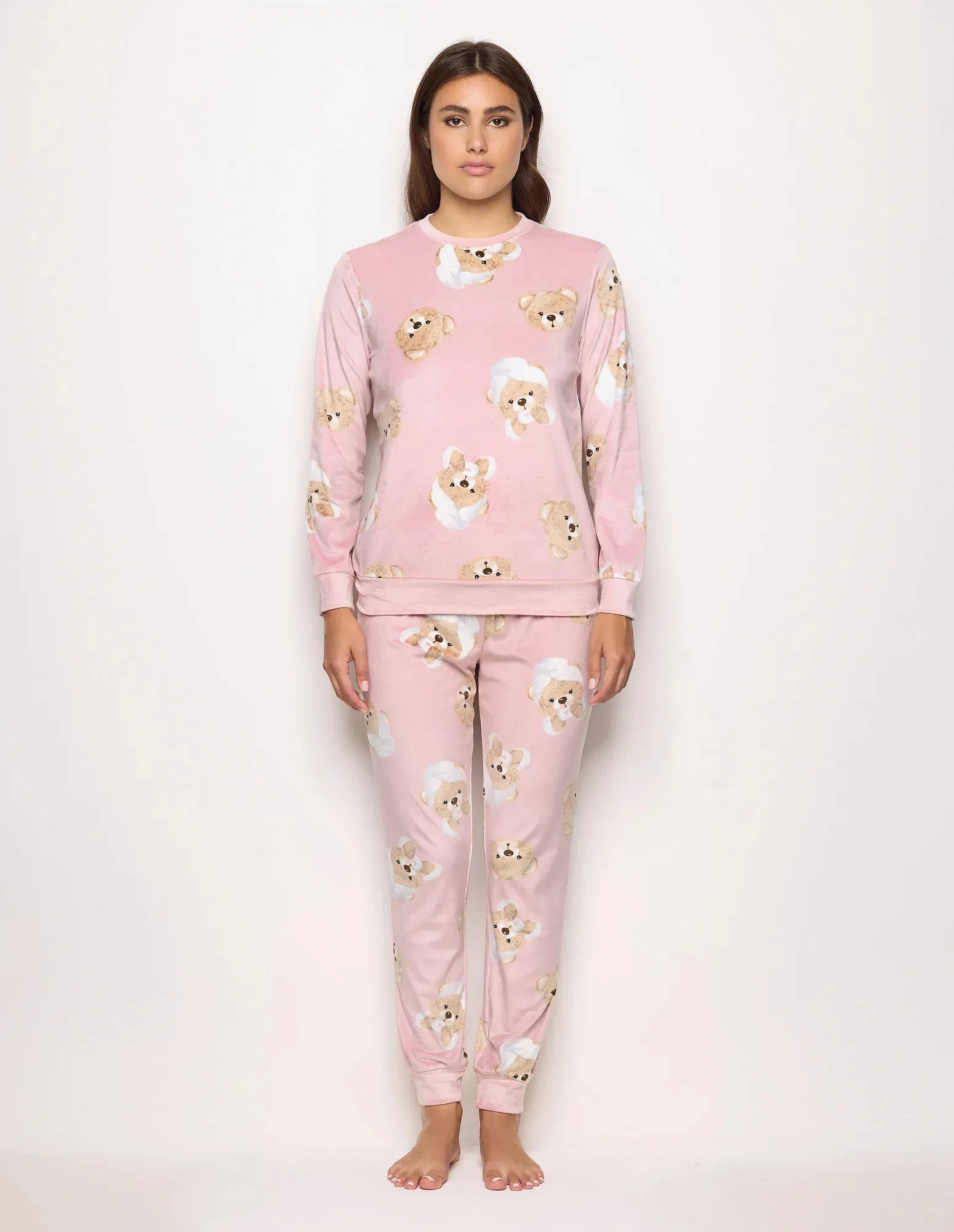 Yamamay_Printed_Long Pajamas Ð Teddy Spa Time_PPLD183006_128_02