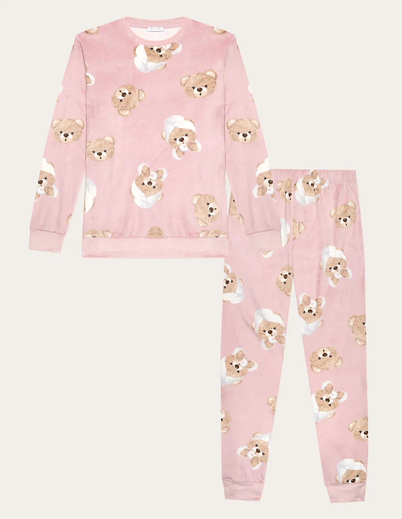 Yamamay_Printed_Long Pajamas Ð Teddy Spa Time_PPLD183006_128_06