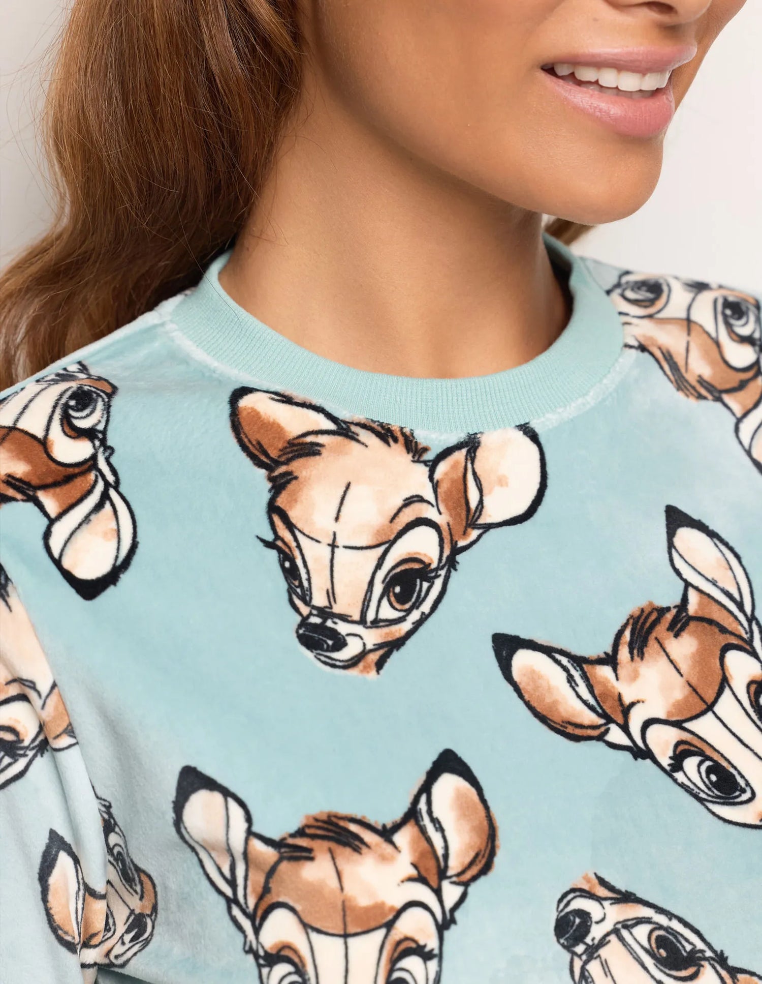 Yamamay_Printed_Long Disney¨ Bambi Chenille Pyjamas_PPLD184001_128_04