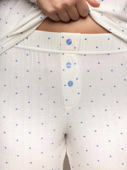 Yamamay_Printed_Long Jacquard Jersey Pyjamas - Pointell_PPLD191005_128_02