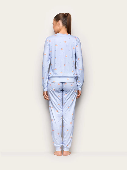 Yamamay PRINTED Women Pyjamas - Sweet Night SKU: PPLD193001_128 Image 04