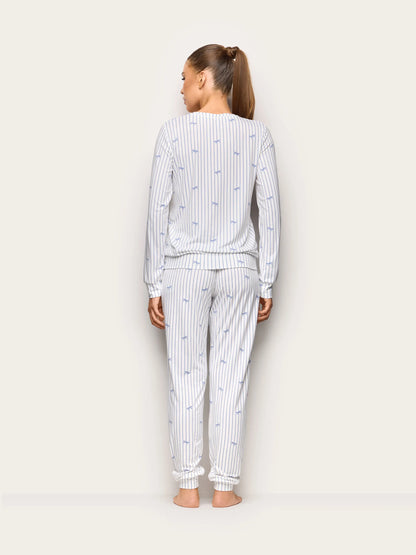 Yamamay PRINTED Women Pyjamas - Sweet Night SKU: PPLD193002_128 Image 04