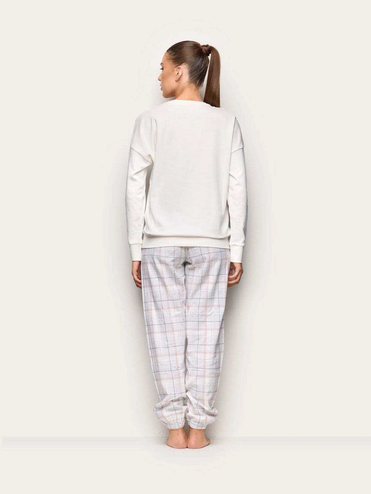 Yamamay ALMOND Women Pyjamas - Purrfect Dreamer SKU: PPLD193004_244 Image 05