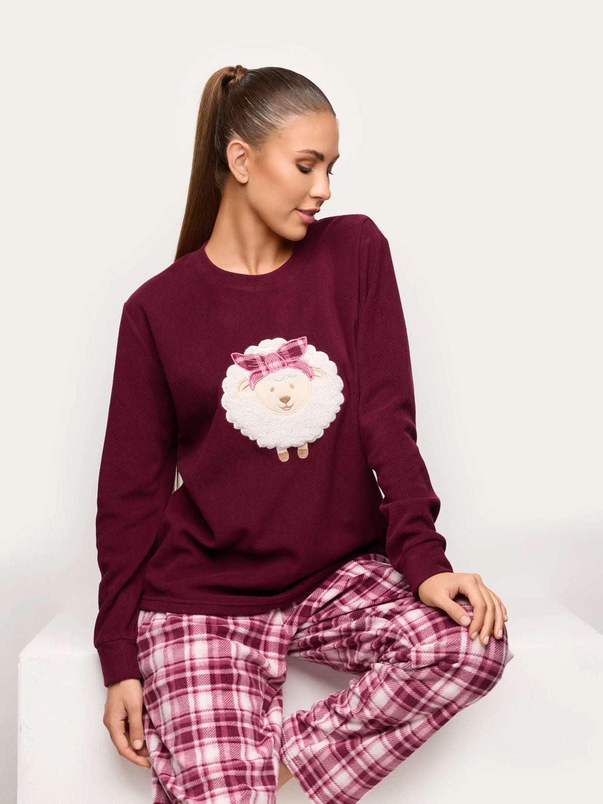 Yamamay MUST Women Pyjamas - Curly and Cute SKU: PPLD193006_837 Image 01