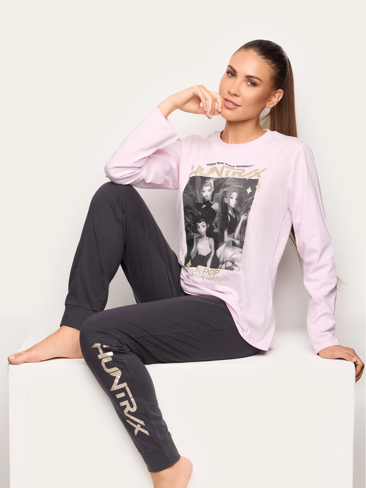 Yamamay PRINTED Women Pyjamas - Kpop Demon Hunters SKU: PPLD193009_128 Image 01