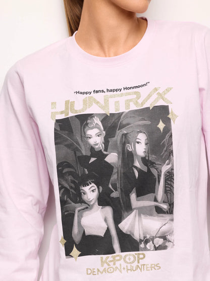Yamamay PRINTED Women Pyjamas - Kpop Demon Hunters SKU: PPLD193009_128 Image 03