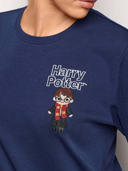 Yamamay NIGHT BLUE Women Pyjamas - Harry Potter SKU: PPLD193010_024 Image 04