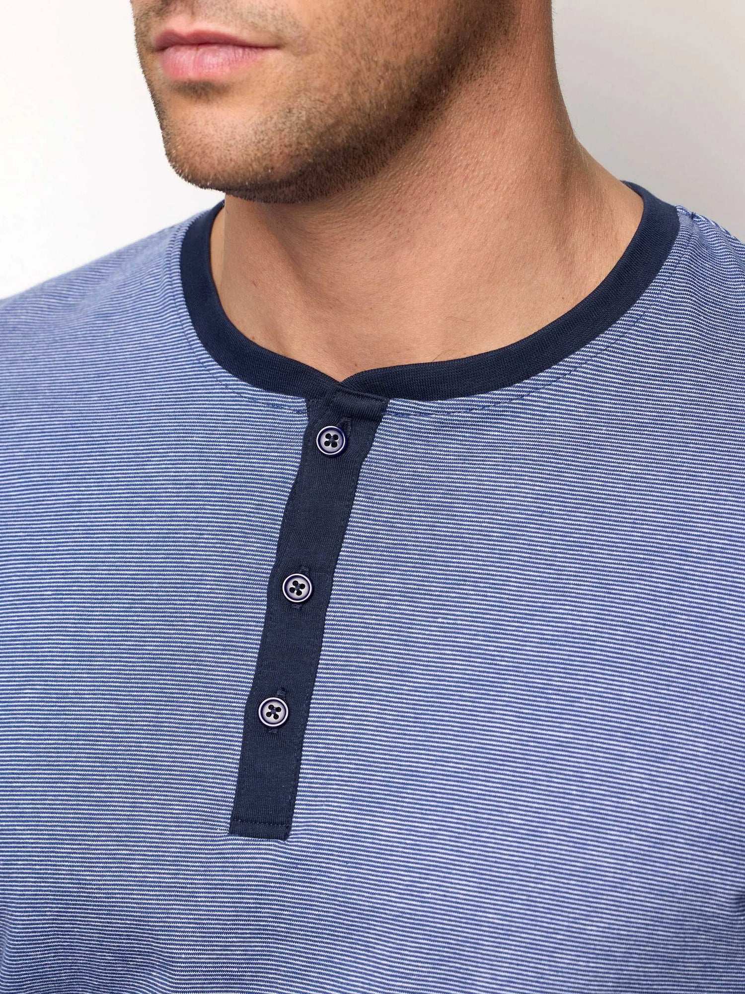 Yamamay_Stripes_Long Cotton Jersey Pyjamas - Daily Pajamas_PPLU191003_171_03