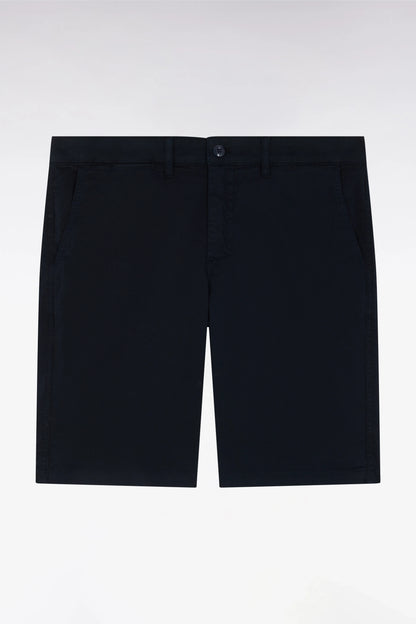 Eden Park Navy Blue Men Navy Blue Bermuda Shorts SKU: PPPANBEE0005_BLF Image 02
